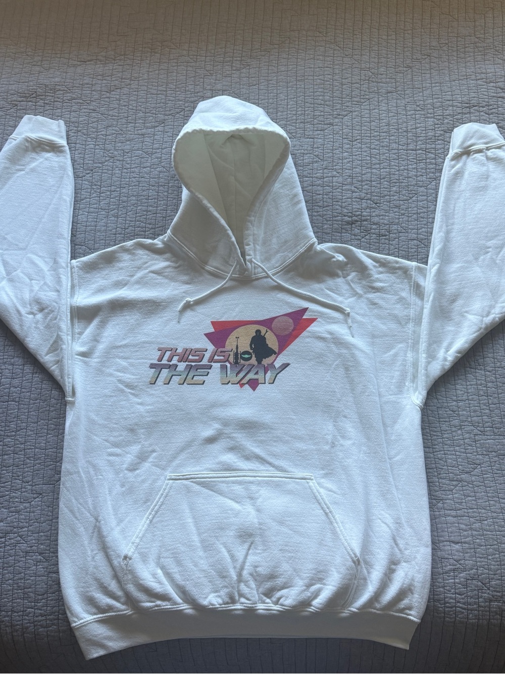 Star Wars Mandalorian “This is the Way” Barstool Sports Hoodie - Large